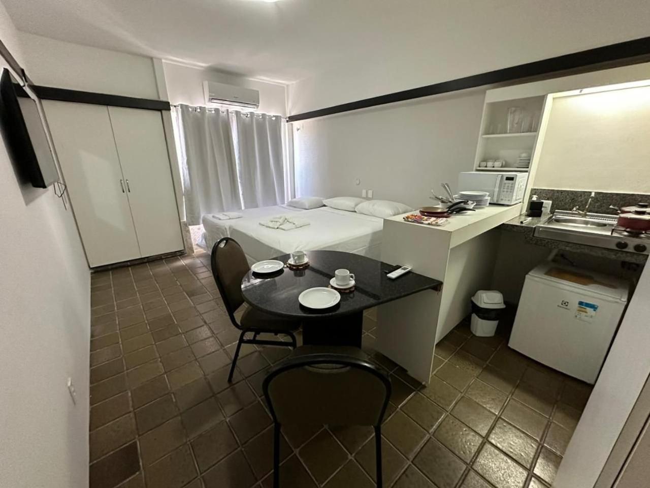 203 Flat Mobiliado Vista Mar De Iracema