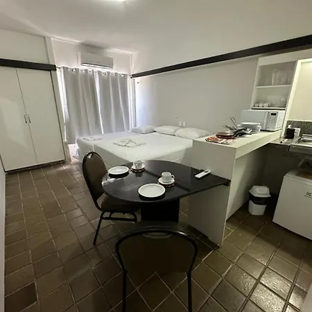 203 Flat Mobiliado Vista Mar De Iracema